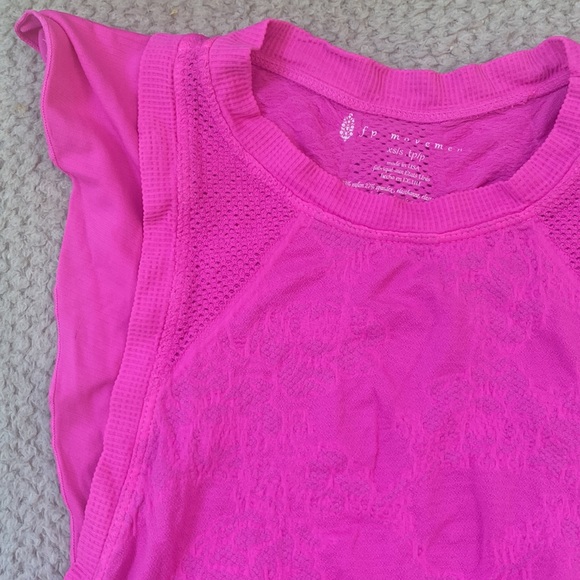 NEW🌺free people second love sleeveless flirty muscle mesh tee - Picture 11 of 16